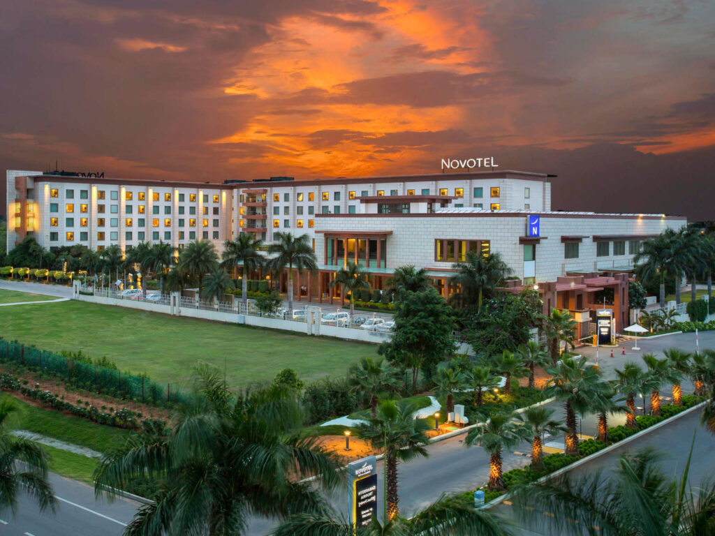  overall view of Novotel Hotel  Hyderabad