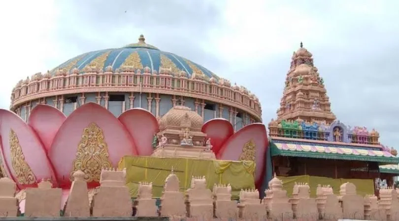 Lotus Temple in Yadagirigutta