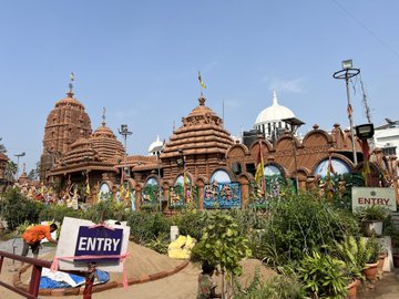 Jagannath Temple wall designs