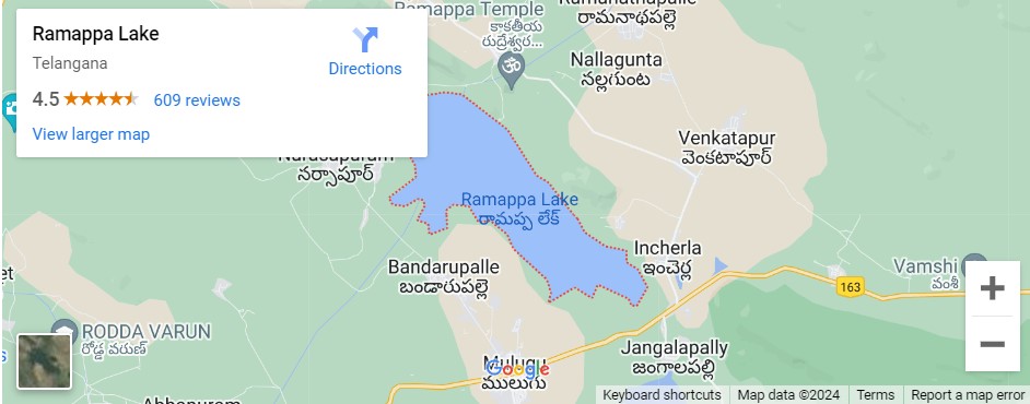 Ramappa lake location