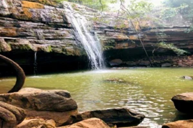 Bheemuni paadam waterfalls history