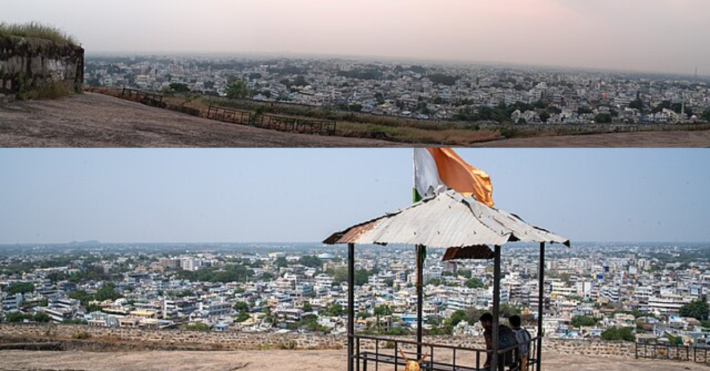 panoramic view of Khammam fort