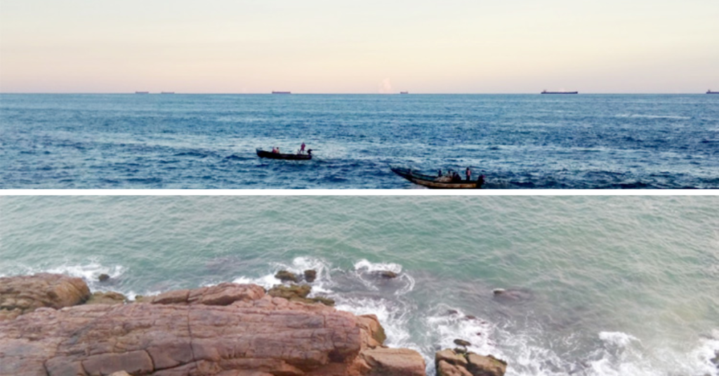 Gangavaram Beach 
Beautiful place to visit in Vizag