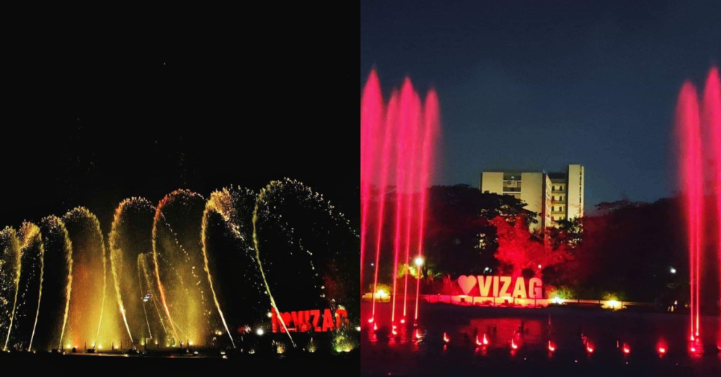 vuda city central park water show
and litings
