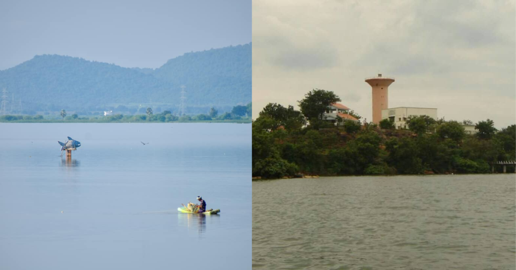 Wyra Reservoir
and city
