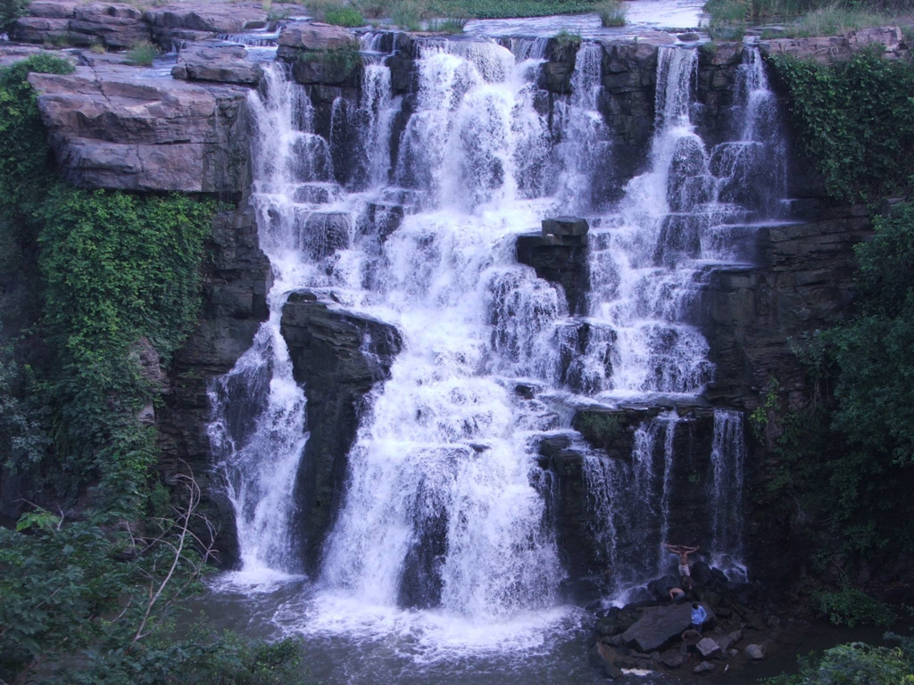 Charm of Ethipothala Falls