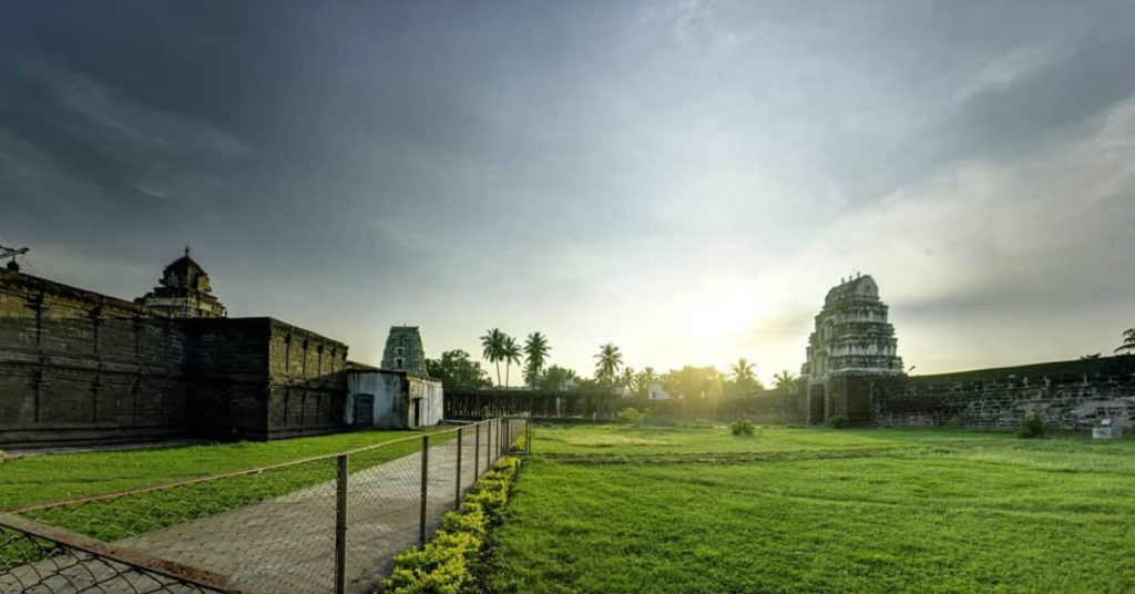 Draksharamam temple view
