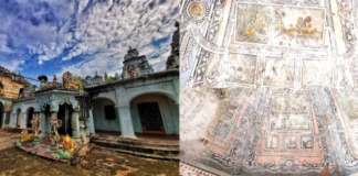 over view of kumari temple