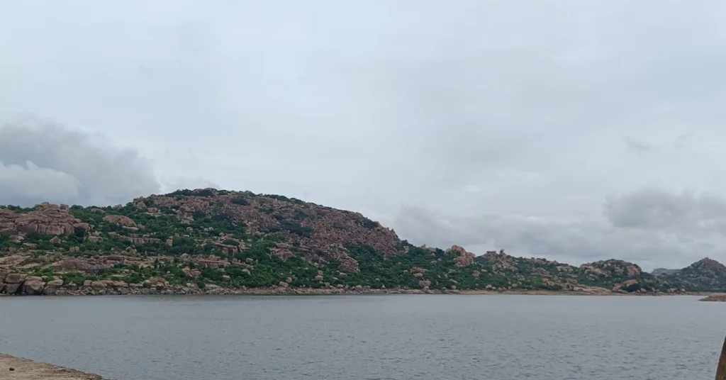Janjavathi rubber dam water