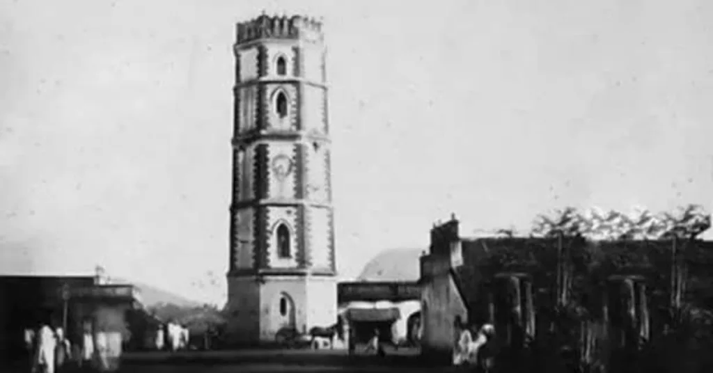 Ganta Stambham black and white photo
