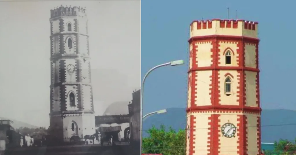 Ganta Stambham old
and new photo