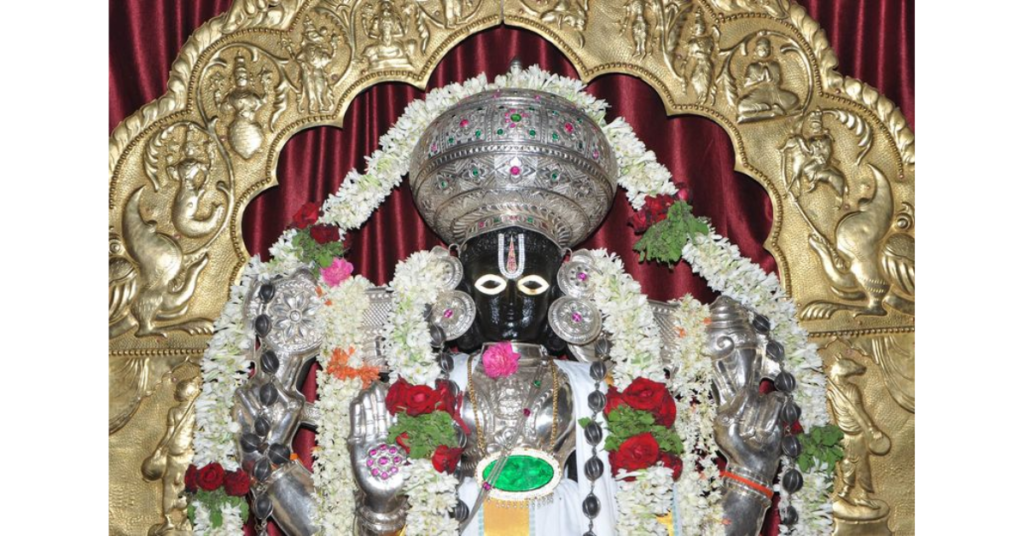 Sri Bhavanarayana Swamy in temple
