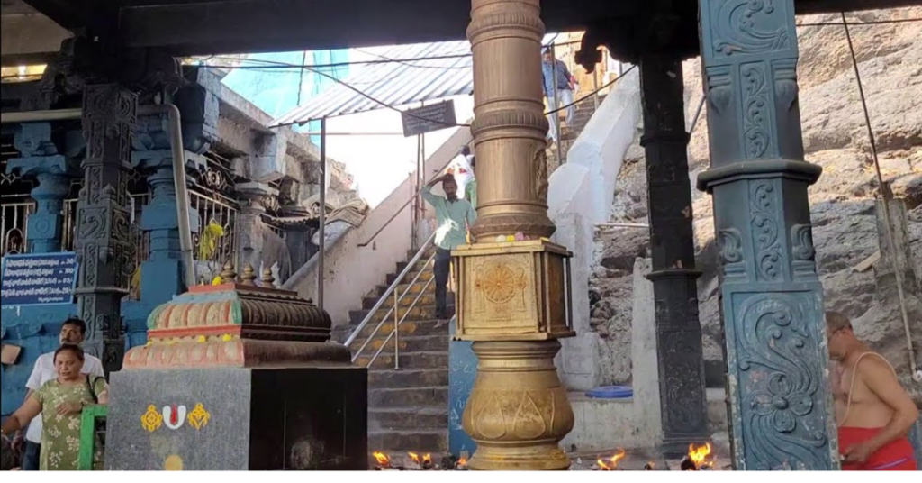 inside the temple view