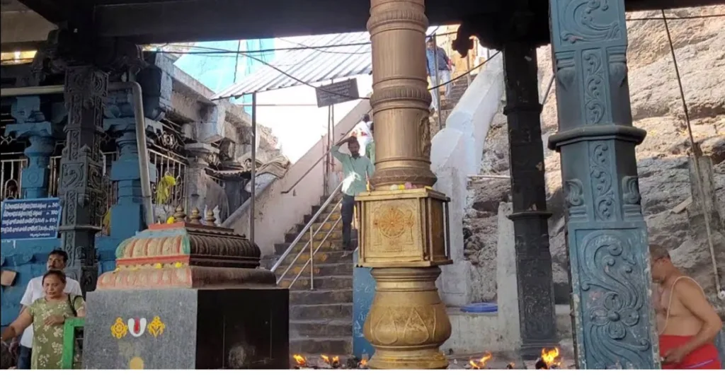 inside the temple view