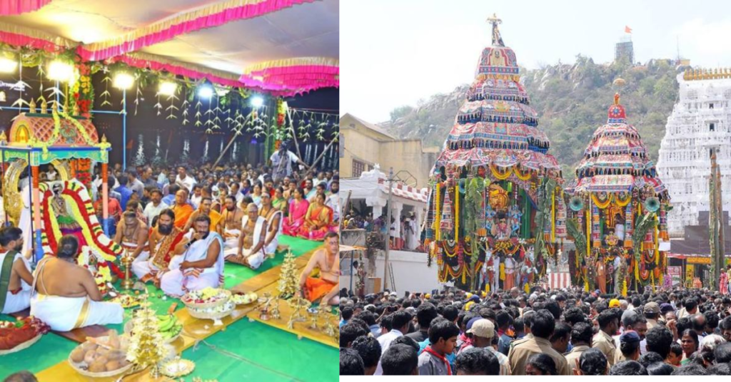  Festivals Celebrated at temple