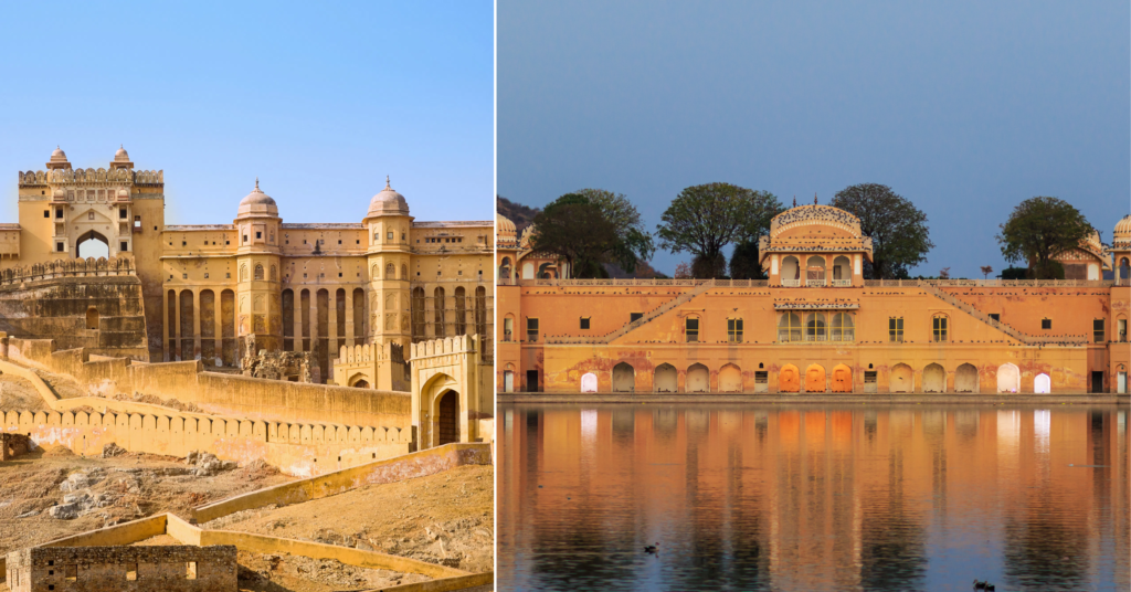 Amer Fort and Jal Mahal