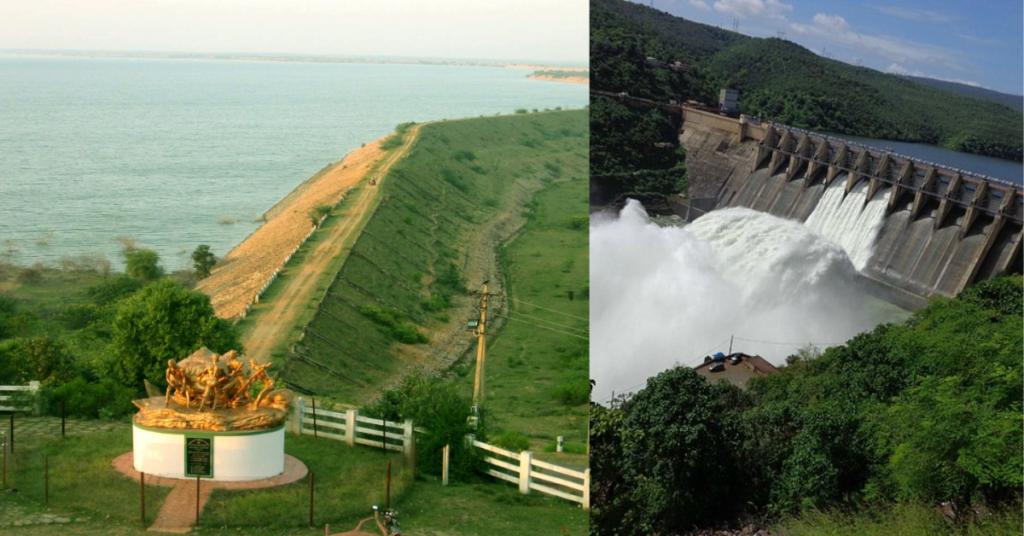 Kandaleru Dam  over view