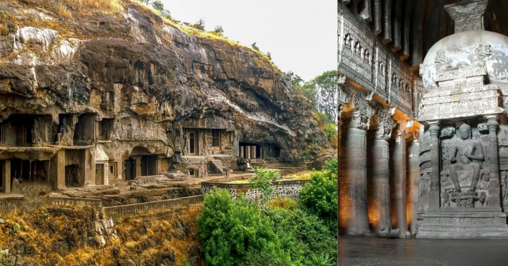 top 10 UNESCO Indian heritage sites Ajanta Caves also