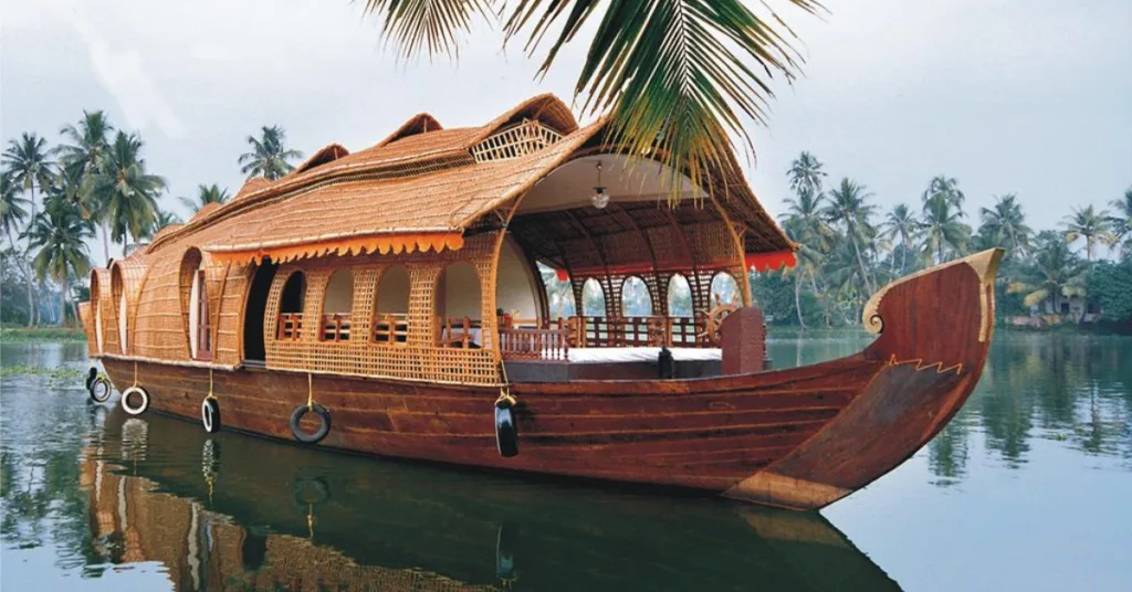 Kerala houseboat in Alleppey