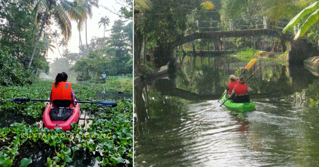 Kerala Kayaking in Alleppey 