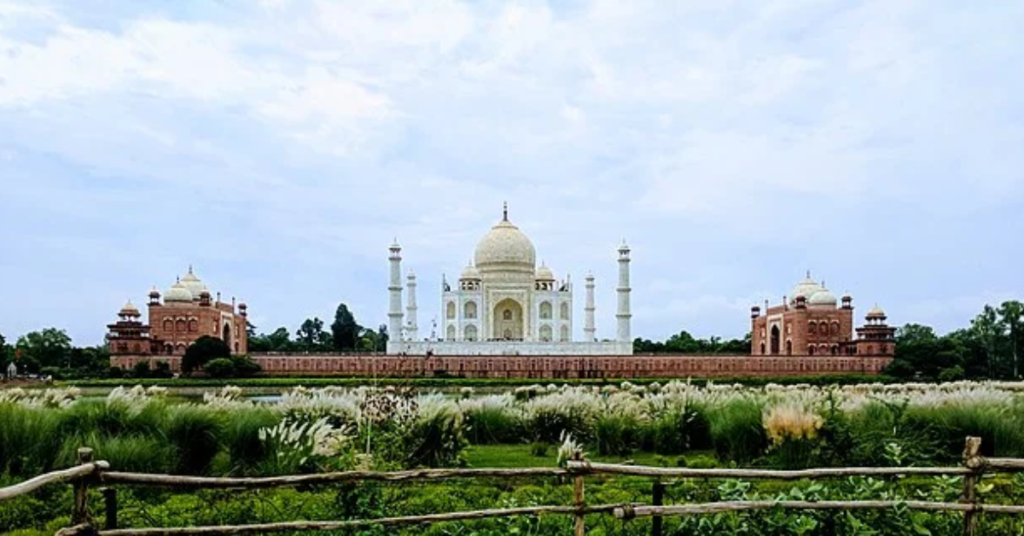 The Moonlit Garden with a Taj View.