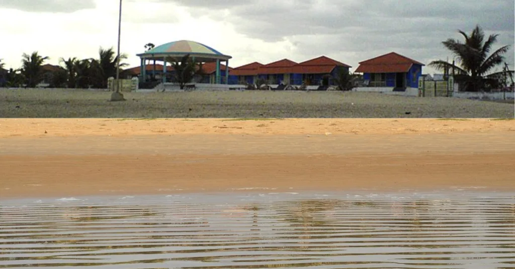 Suryalanka Beach spending time with family and friends