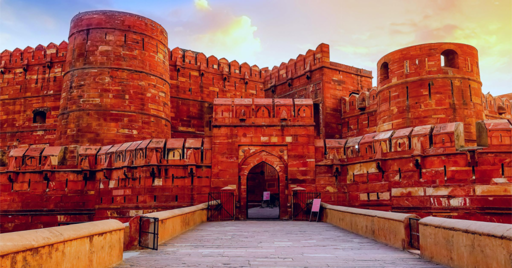 Agra Fort of Delhi Agra Jaipur tour plan