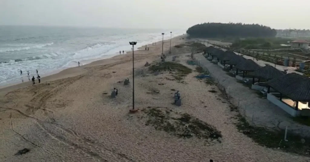 kothapatnam beach sunset