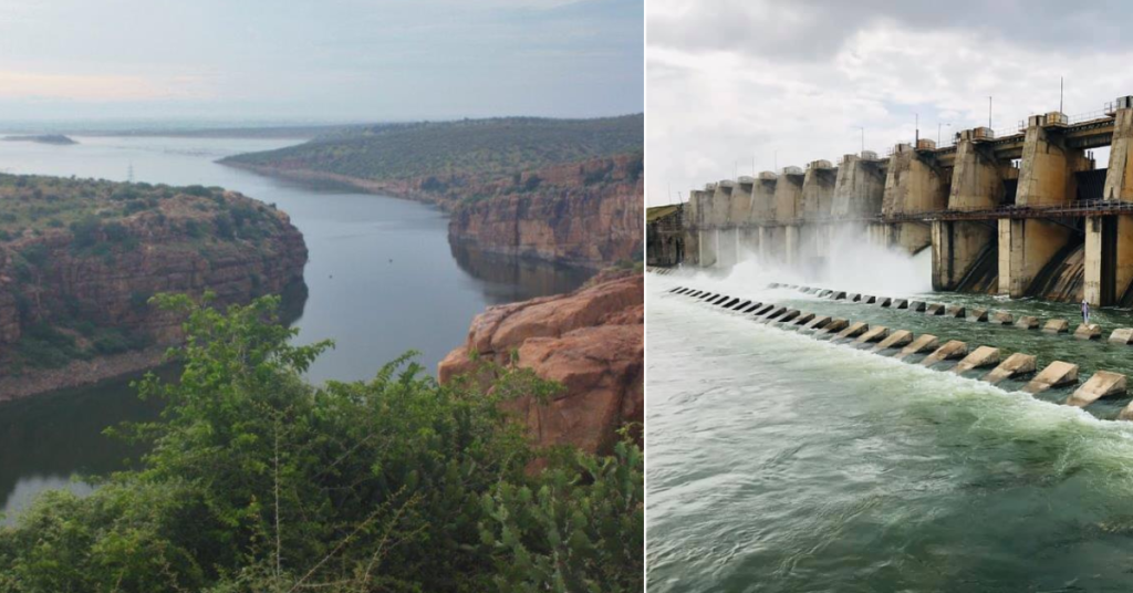 Mylavaram Dam Boating river