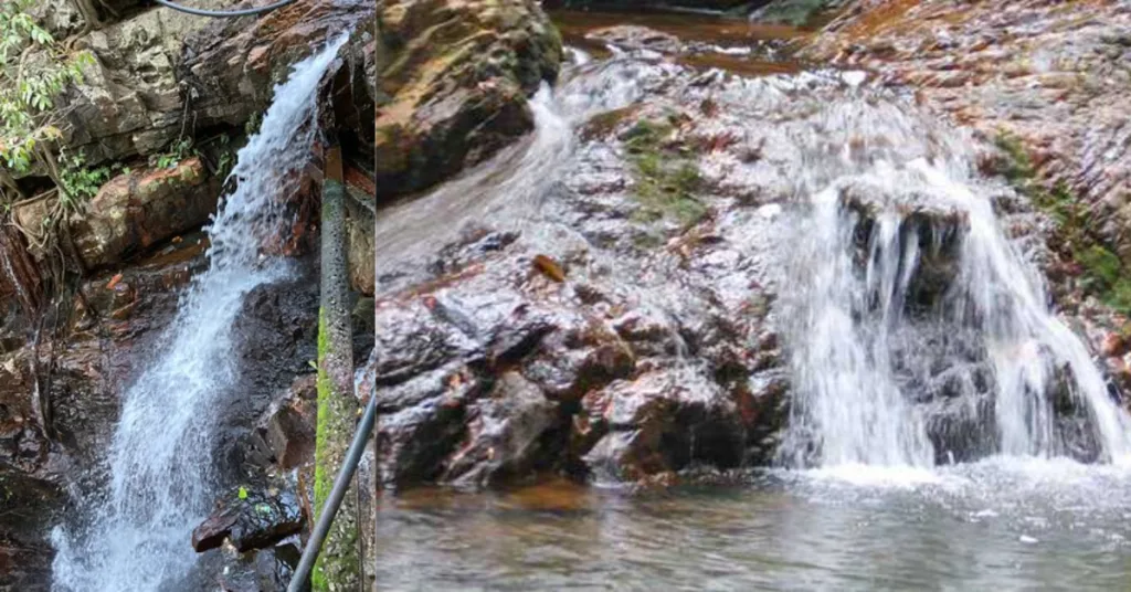 Sacred Akasa Ganga waterfall in Tirumala