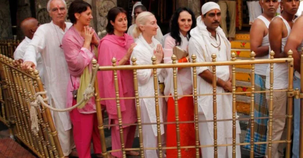 VIP Darshan queue at Tirumala Temple