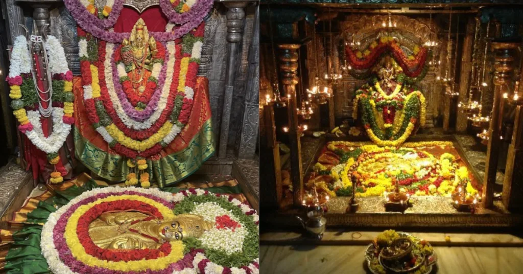 Jala Durga in Balkampet Temple"