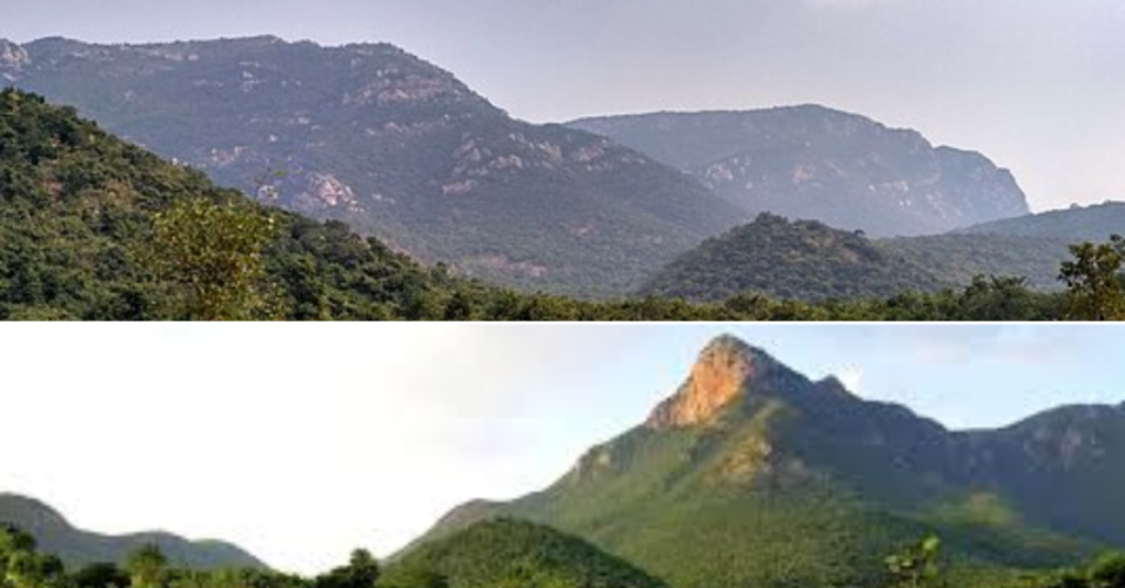 Panoramic view of Nagalapuram hills.