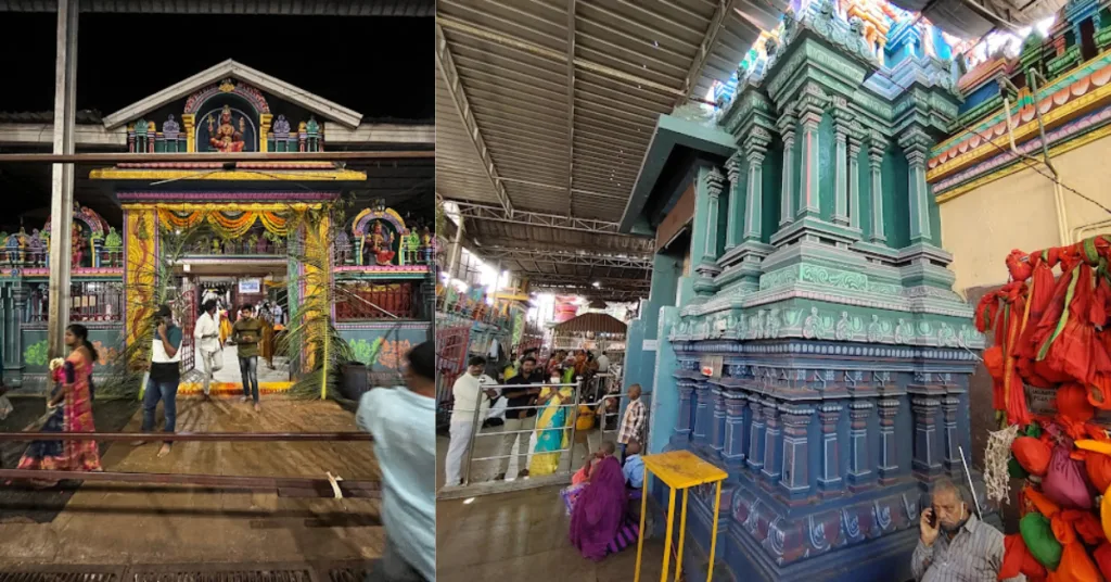 Temple Entrance and Architectural View of Balkampet Yellamma Temple