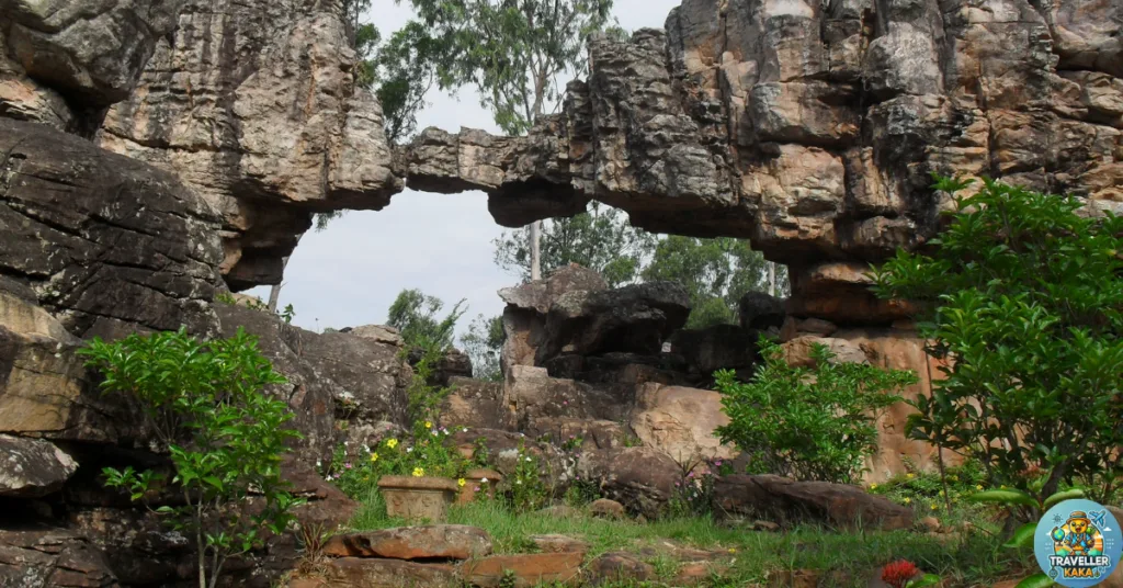 Lord Venkateswara walked through this arch