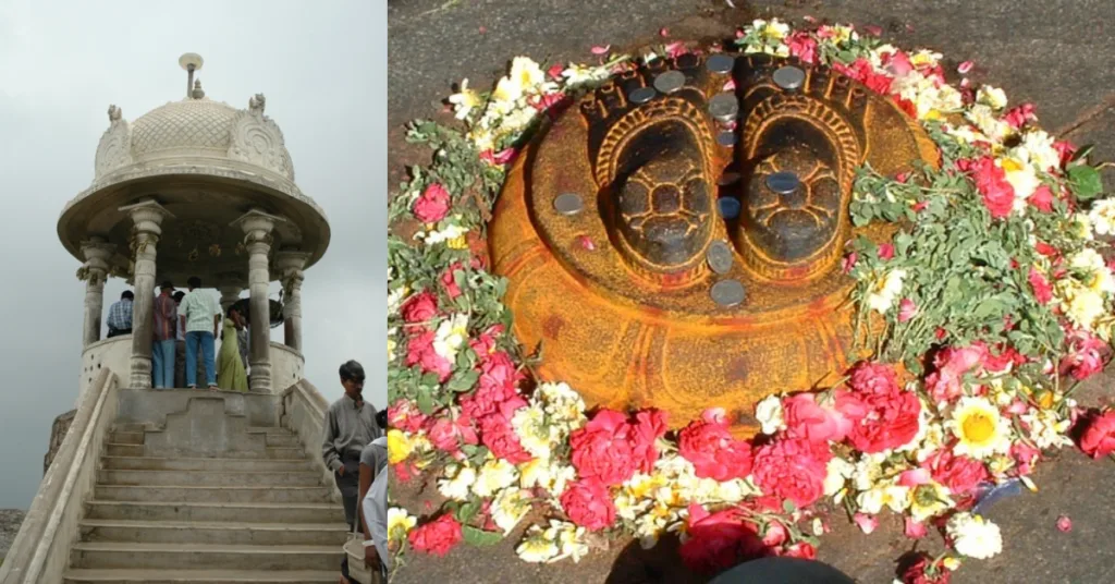 A serene view of Sri Vari Padalu
