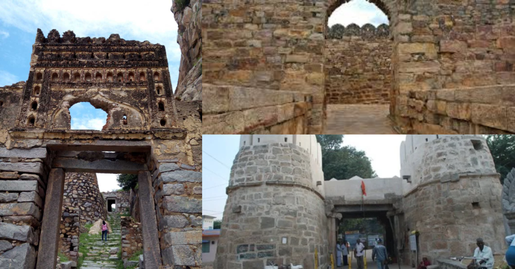 Ancient gateway of Gooty Fort