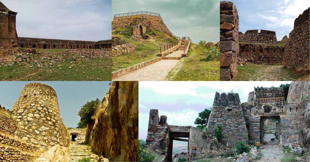 Ancient ramparts of Gooty Fort