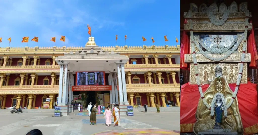 Raghavendra Swamy Brindavana at Mantralayam.