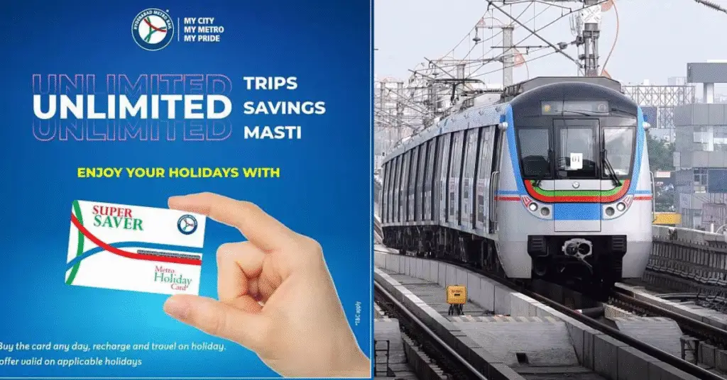 hyderabad metro rail smart card