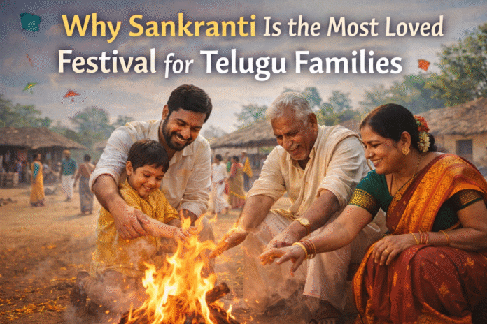 sankranti festival telugu families