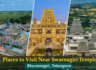Best Places to Visit Near Swarnagiri Temple, Bhuvanagiri Telangana. places to visit near swarnagiri temple