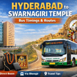 hyderabad to swarnagiri temple bus timings
