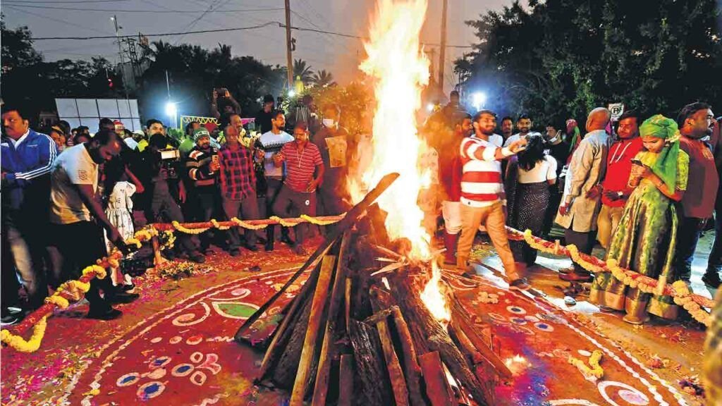 bhogi mantalu in sankranti festival