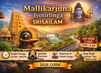 Mallikarjuna Jyotirlinga Srisailam: History, Significance & Complete Pilgrimage Guide (2026) mallikarjuna jyotirlinga srisailam