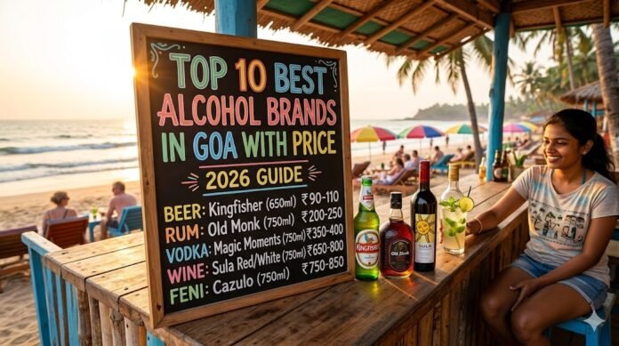 best alcohol in goa