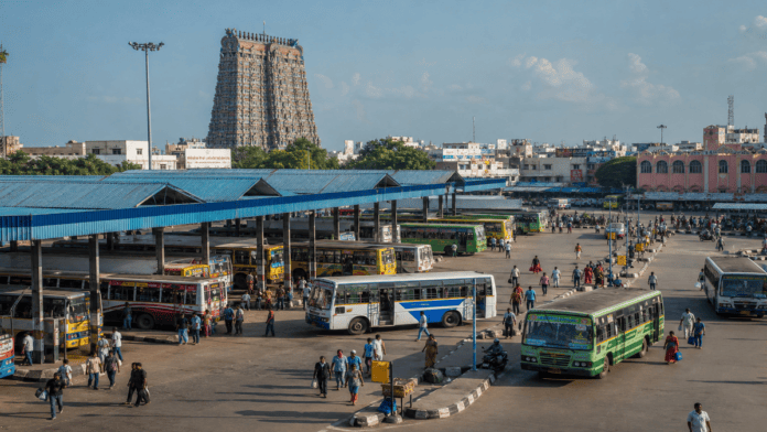 madurai periyar bus stand