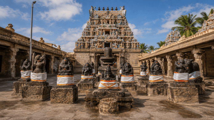 navagraha positions in temple