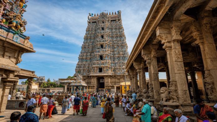 meenakshi amman temple photos